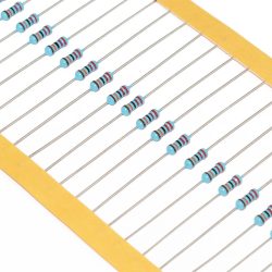 100 Stück 1/4 W Metallschichtwiderstand 2R4 2R7 3R 24R 27R 30R 240R 2K4 2K7 3K 2,4 2,7 3 24 27 30 240 270 300 K Ohm M 0,125 W 0R--10M