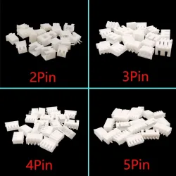 100 Stücke JST XH2.54 2/3/4/5 Pin Terminals Kunststoff Shell Stecker + Buchse Draht Stecker XH 2,54 2P 3P 4P 5P