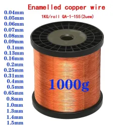 1000g 0,04 0,05 0,06 0,08 0,1 0,15 0,2 0,25 0,31 1,0 1,2mm Qa-1-155 Draht Emaillierten Kupfer Draht Magnetische spule Wicklung Hohe Temperament