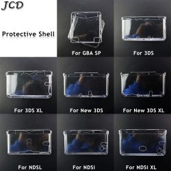 JCD Kunststoff Klar Kristall Schutzhülle Hard Shell Haut Fall Abdeckung Für GBA SP NDSL DSI NDSi XL 3DS XL Neue 3DS XL LL Konsole