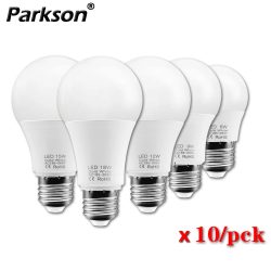 10 stücke E27 Led-lampen 220V 240V 18W 15W 12W 9W 6W 3W Scheinwerfer Birne LED Lampe Lampada Bombillas Lamparas Für Hause Tisch Lampe