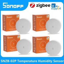 SONOFF SNZB-02P Zigbee Smart Temperatur- und Feuchtigkeitssensor Home Sensor Intelligenz Home Sprachsteuerung Easy Micro Link App