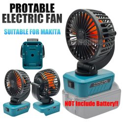 Power Werkzeug Zubehör Faltbare Elektrische Fan USB Typ-C Handy Ladegerät Power Bank Für Makita 18V Lithium-Batterie BL1830