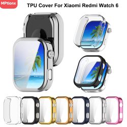 TPU-Displayschutzfolie für Xiaomi Redmi Watch 6, Smart-Armband, weiche Silikonhülle, schützend für Redmi Watch 6-Zubehör