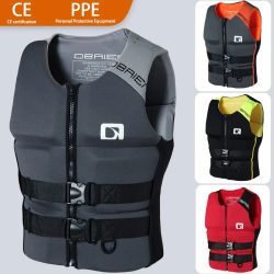 Schlagweste Wakesurf Comp Weste CE-geprüfte Neopren-Schwimmweste Wake Surfing, aber ideal für alle anderen Wassersportaktivitäten