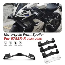 Für CFMOTO 675SR-R 675SR CF675 SR 675 SR-R 2026 2025 2024 Motor Luftstromabweiser Frontspoiler Verkleidung Downforce Flügel Untere Lippe