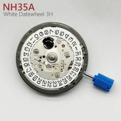 Japan echte nh35 automatische mechanische Uhrwerk hohe Genauigkeit 24 Juwelen Mod Uhr Ersatz nh35a Datum bei 3:00