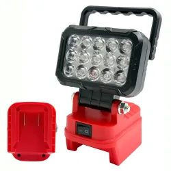 LED-Licht für Milwaukee-Akku M-18, 3 Zoll, tragbarer Scheinwerfer, kabellos, für Arbeiten im Freien, Angeln, Handnotfall-Werkzeugleuchte