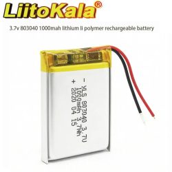 3,7V 803040 1000mAh Lithium-Polymer-Akku für E-Books, Tablets, Spielzeug, Mobilgeräte, Ersatzbatterie