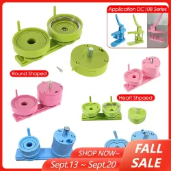 25/32/37/44/58/75mm Abzeichen Maker Formen DIY Taste Abzeichen Maker Presse Maschine Austauschbare sterben Form Runde Abzeichen Stanzen Sterben