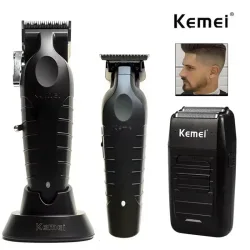 Kemei KM-2296 KM-2299 KM-1102 Haarschneidemaschine Kit Herren Elektrorasierer Haarschneidemaschine Professionelle Haarschneidemaschine