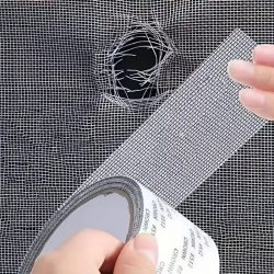 1 Stück, einfach anzubringendes, wasserdichtes Reparaturband für Fenstergitter ? halten Sie Mücken mit unserem Anti-Insekten- und selbstklebenden Netzpflaster aus