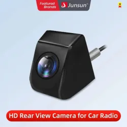 Junsun Auto-Rückfahrkamera AHD 720P Auflösung Wasserdicht 140° ° Weitwinkel-Rückfahrkamera für DVD-Autozubehör