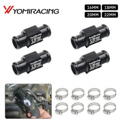 Universal Schwarz 16MM 18MM 20MM 22MM Motorrad Wasser Temp Gauge Kühler Temperatur Sensor Joint Rohr schlauch Sensor Gauge Adapter