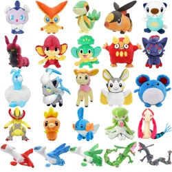 Pokemon Gothita Altaria Scolipede Latias Latios Milotic Rayquaza Plüschtiere Anime Gardevoir Mudkip Zorua Peluche Puppen Geschenk Kinder