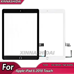 Für iPad 6 6. Generation 2018 A1893 A1954 Touchscreen-Panel Digitizer Frontglas Ersatzteile