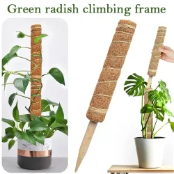 30/40/50 cm Pflanze Klettern Kokos Totem Pole Sichere Gartenarbeit Kokosnuss Stick Für Klettern Pflanzen Reben und Creepers Anlage Unterstützung