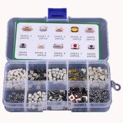 100/200/250 stücke 10 Arten Langlebige Auto Fernbedienung Tablet Actile Push Button Schalter Auto Schlüssel Taste Touch mikroschalter mit Box