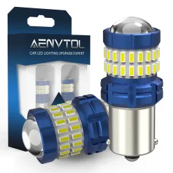 AENVTOL, AENVTOL 2 Stück Canbus S25 1156 BA15S P21W LED-Lampen Backup Rückfahrlicht Tagfahrlicht Bremsblinker Lampe Fehlerfrei