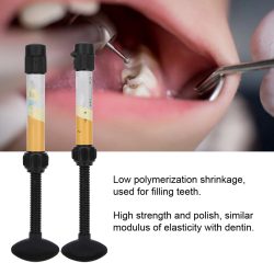 Verbundharz Dentalmaterial Füllen Sie Zähne Harz Lichtaushärtung Verbundharz Dentalspritze Füllen Sie die Zähne aus