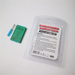 3,7 V 850 mAh wiederaufladbarer Li-Ionen-Akku für Nintendo GBA SP Gameboy Advance SP Ersatzbatterien mit Schraubendreher