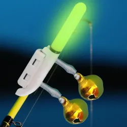 Elektronische Angeln Licht Stick Rod Bells Leuchtende Angeln Float LED USB Ladung Fisch Biss Alarm Tackle