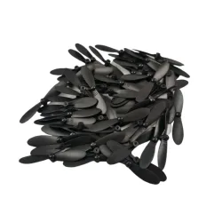AB Props 42 mm kernloser Motorpropeller, Nylon-Flugzeug, speziell für 0,8 mm Welle CW CCW, kreatives technisches Moto-Teil-Zubehör