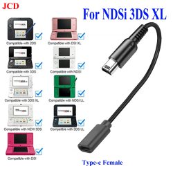 Für NDSI 3DS 2DS XL/LL Neue 3DSXL/3DSLL 2dsxl 2dsll Power Line USB C Ladegerät kabel Kabel Draht Typ C