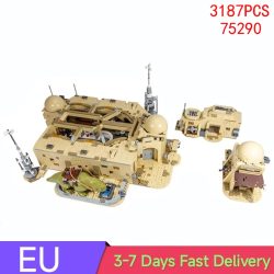 3187 stück Stern Mosd Eisley Cantina Bausteine Set Diy Raum Modell Ziegel Spielzeug Erwachsene Weihnachten Geschenk Kompatibel Mit 75290