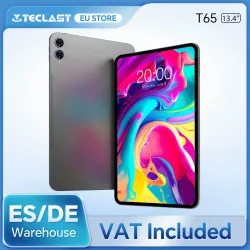 Teclast T65 Android-Tablet 16 13,4-Zoll-120-Hz-Bildschirm T7280 Octa-Core Max. 26 GB RAM 128 GB ROM (bis zu 1 TB) 4G LTE 8000 mAh Widevine L1