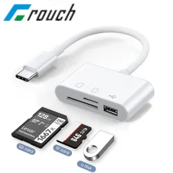 Crouch 3-in-1 OTG USB Typ C Adapterkabel TF CF SD Speicherkartenleser Schriftsteller Compact Flash für Huawei MacBook Samsung Xiaomi