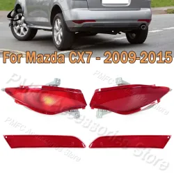 Bremslicht Heckstoßstange Nebelscheinwerfer Rückwärmungssignal Reflektorlampe für Mazda CX-7 CX7 2009 2010?2015 ohne Glühbirne