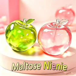 1/2/4 Stück Niedliches Grünes Apfel-Quetschspielzeug Weiches Stressabbau-Angstlinderungs-Fidget-Spielzeug Tragbare Schreibtischdekoration Sensorisches Spielzeug