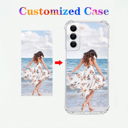 DIY Individuelles Foto-Schutzhülle für Samsung Galaxy S26Ultra S25 S24 S23 S22 S21 S20 S10 Note20 Ultra Plus FE A54 A53 A52 Cover