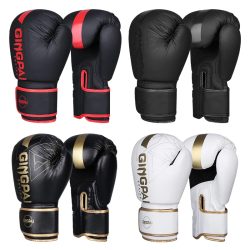 Professionelle 6/8/10/12/14oz Boxhandschuhe PU Muay Thai MMA Beruf Kickboxen Erwachsene Sandsack Trainingshandschuhe Ausrüstung
