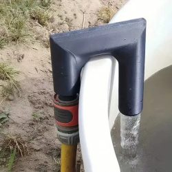 Robuster Gartenschlauchhaken ? einfache Befüllung des Wassertanks, kein Handgerät, rutschfestes Design, Bewässerungswerkzeug für Terrasse, Gartenschlauchzubehör