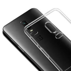 Transparente TPU-Handyhülle aus TPU für OnePlus 6, ultradünne Kristall-Silikonhülle für OnePlus6 1+6 One Plus 6, transparente Hülle