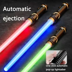 Neues LED-Lichtschwert Rave Cosplay Leuchtstab Kindergeschenke Cooles Spielzeug Force FX FOC Blaster Spielzeug