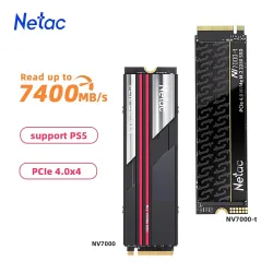 Netac 7400 MB/s SSD NVMe M2 2 TB 1 TB 512 GB 4 TB interne Solid-State-Festplatte M.2 PCIe 4.0x4 2280 SSD-Festplatte für PS5 Laptop PC