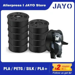 JAYO PLA PLA PLUS ABS PETG SEIDE Filament 1,75 MM 10 Rollen/Set Nachfüllungen Ungiftig PLA Meta 3D Drucker Filament DIY Geschenk