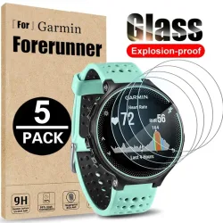 Gehärtetes Glas für Garmin Forerunner 165 965 945 935 220 225 230 235 255s 735XT 620 630 Uhr Anti-Kratz-Displayschutzfolie