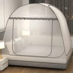 Einfache Jurte Moskitonetz Tragbare Camping Zelt Einzel Doppel Bett Baldachin Für Erwachsene Faltbare Etagenbett Mesh Net Atmungsaktive Moskitonetz