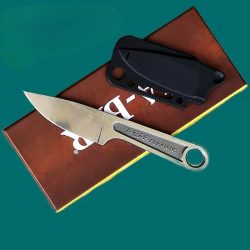 2026 NEU Hochhärte-Outdoor-Messer Überlebensmesser mit integriertem Drachenknochen und K-Scheide Camping-Taschenmesser EDC