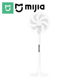 MIJIA DC Inverter Standventilator Pro, Ultraflach und Ausziehbar, Mit Aufbewahrungsbox, Intelligenter Elektrischer Standventilator, 100 Luftstrom-Einstellungen