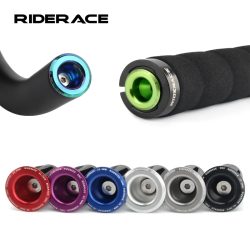 1 paar Bike Grip Griff Bar End Kappe Aluminium Legierung BMX MTB Road Fahrrad Grip Caps Multi-Farbe Radfahren lenker Zubehör