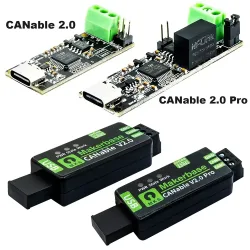 Makerbase MKS CANable 2.0 CAN-Analysator USB-zu-CAN-Adapter CANFD slcan SocketCAN CANdleLight-Klipper CANable 2.0-Modul