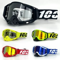 Motorradhelm-Brille für Männer und Frauen, Motocross Winddichte UV400-Schutzbrille, Offroad-Reiten MTB ATV Ski Rennbrille