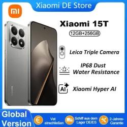 Global Version Xiaomi 15T 12GB 256GB Mobile Phones Leica Triple Camera AI Ecosystem Creativity Assistant Immersive 6.83