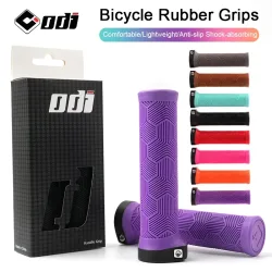 ODI MTB-Fahrradgriffe zum Anschließen, 22,2 mm, Gummi-Lenkerabdeckung, bequeme Flügelform, rutschfestes Griffteil für Reisen/Faltrad