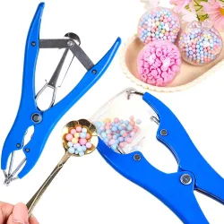 Squishy-Ball-Expander-Zange aus Edelstahl, Füllklemme für Konfetti, Schaumstoffperlen, Füllwerkzeug, Hochzeits-DIY-Ballon-Bastelzubehör